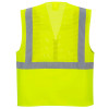 Vesta de semnalizare Portwest C496, galbena este potrivita pentru sublimare